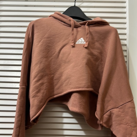Adidas Collective Power Cropped Hoodie - Picture 4 of 10